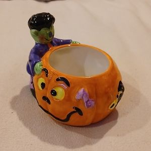 Halloween Small Ceramic Candy Dish